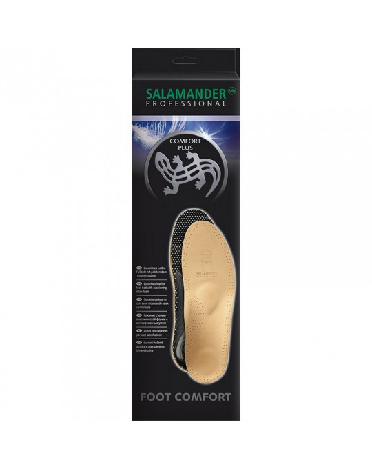 Salamander Comfort Plus кожена анатомична стелка размер 37